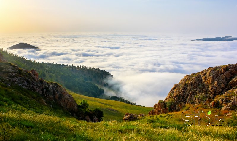 قاب عکس مدرن بدون عنوان منظره   طبیعت / روستایی اثر حامد تیزرویان