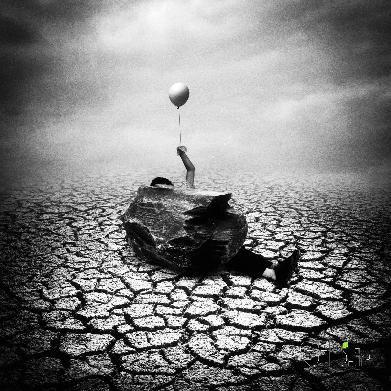قاب عکس مدرن انهدام یک رویا 5 فرای واقعیت / فوتو مونتاژ اثر آرش اشکر