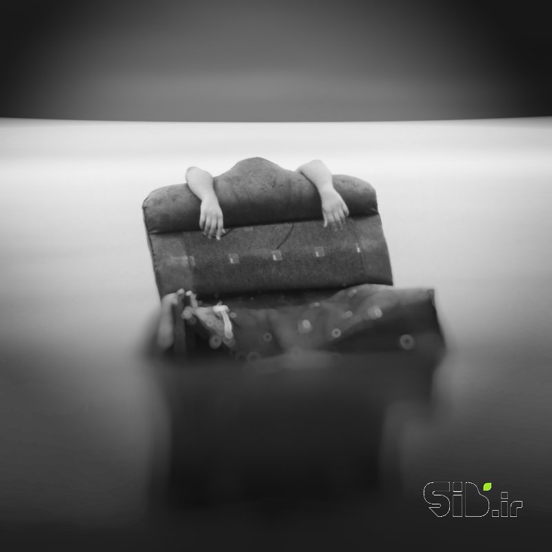 قاب عکس مدرن بدون عنوان معنا گرا اثر وحید حسن عباسی