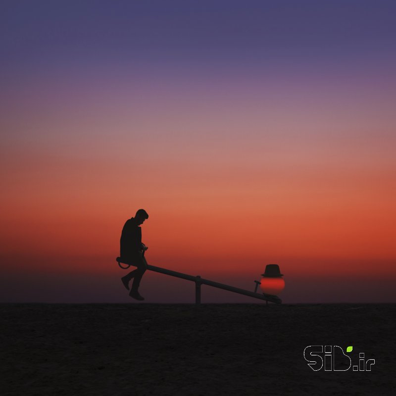 قاب عکس مدرن بدون عنوان فرای واقعیت / فوتو مونتاژ اثر حسین زارع