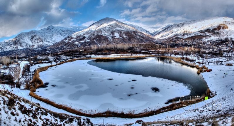 قاب عکس مدرن دریاچه اوان منظره   طبیعت / روستایی اثر مقصود سلیمی