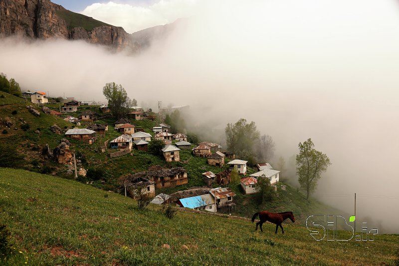 قاب عکس مدرن روستای هریجان منظره   طبیعت / روستایی اثر حمید گردان