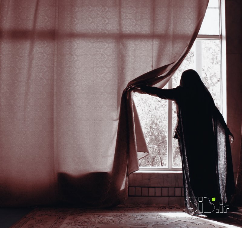 قاب عکس مدرن زن پرتره اثر عبدالله عسگری