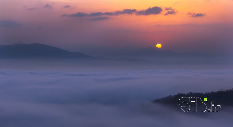 قاب عکس مدرن دیدار منظره   طبیعت / روستایی اثر ریبوار حسین پوری