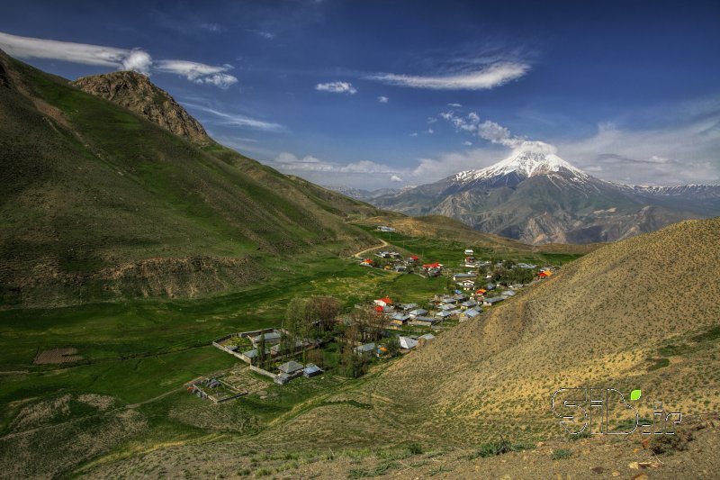 قاب عکس مدرن پردمه منظره   طبیعت / روستایی اثر علی  اصغری معلم کلایی