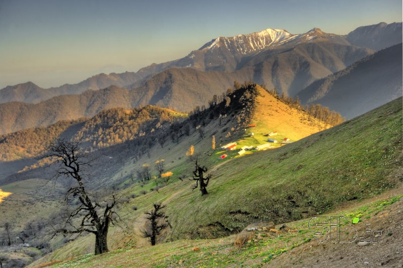 قاب عکس مدرن چهار فصل ( بهار ) منظره   طبیعت / روستایی اثر امیر حسین حیدریان  نائینی