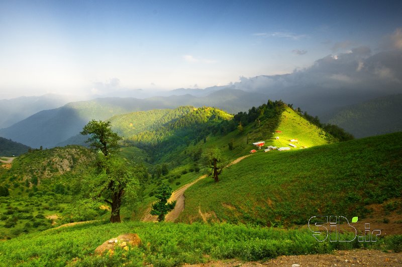 قاب عکس مدرن چهار فصل ( تابستان ) منظره   طبیعت / روستایی اثر امیر حسین حیدریان  نائینی