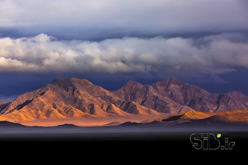 قاب عکس مدرن غروب زیر ابرها منظره   طبیعت / روستایی اثر علیرضا رستگار