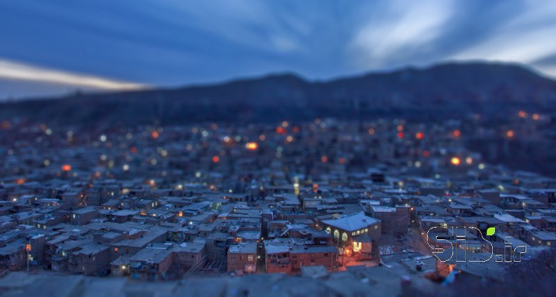 قاب عکس مدرن شهر من چشم انداز  شهری اثر علی رضا شاه حمزه
