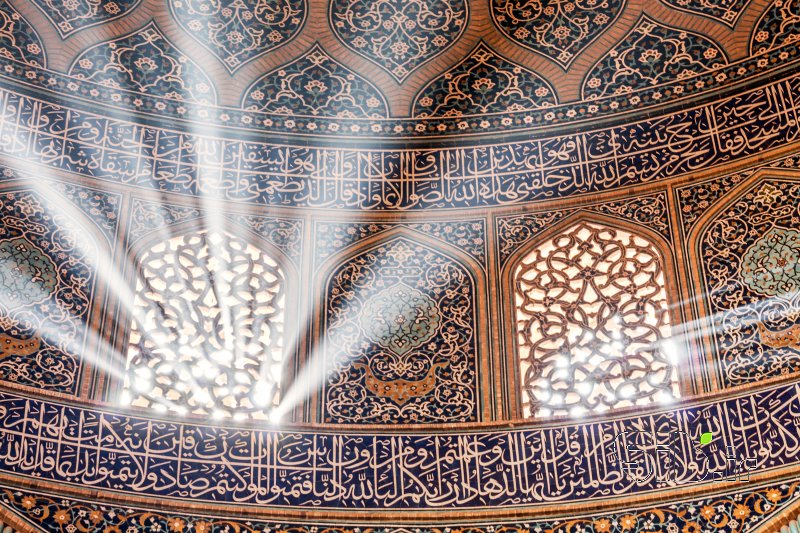 قاب عکس مدرن مسجد شیخ لطف الله معماری سنتی / آثار باستانی اثر حسین فراهانی