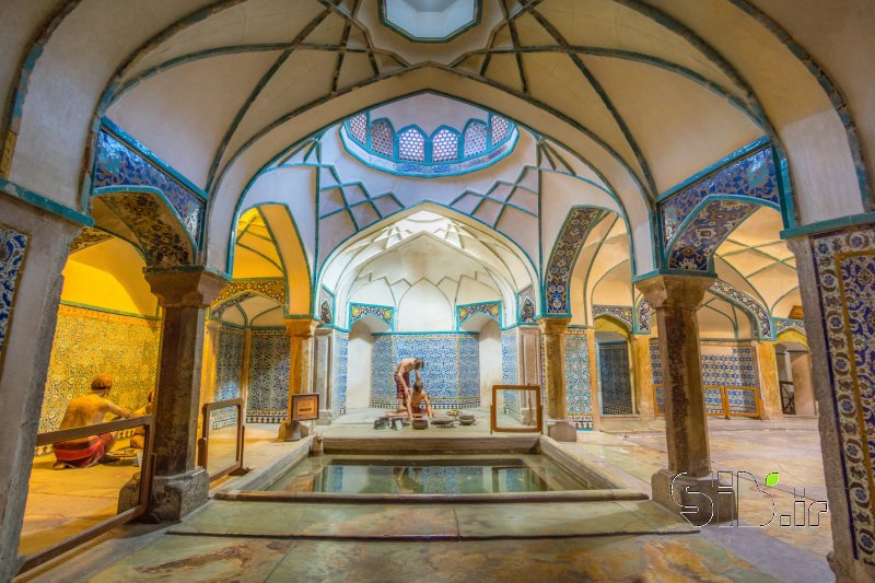 قاب عکس مدرن حمام گنجعلیخان معماری سنتی / آثار باستانی اثر مرتضی محقق