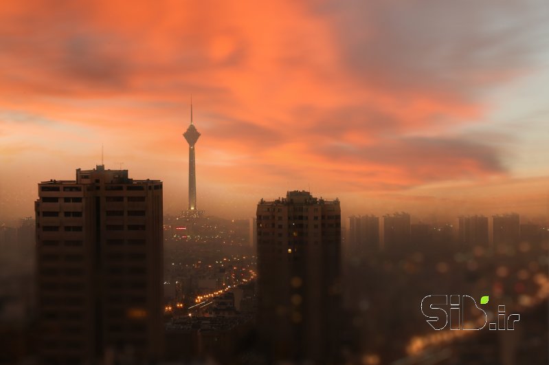 قاب عکس مدرن Untitled  چشم انداز  شهری اثر حسین مهرزاد