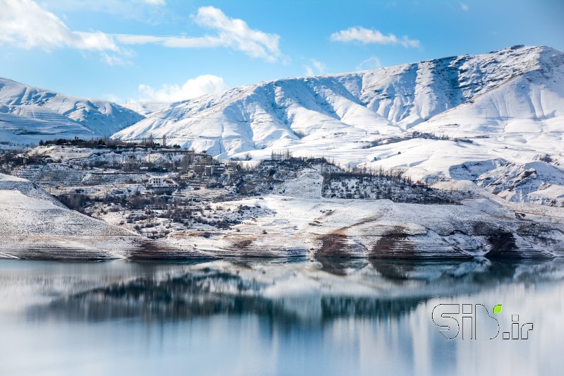 قاب عکس مدرن روستا منظره   طبیعت / روستایی اثر حسین خان بیگی