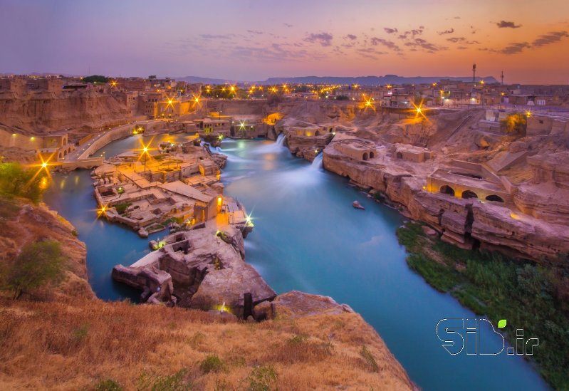 قاب عکس مدرن سازه‌های آبی شوشتر معماری سنتی / آثار باستانی اثر سینا رحمتی