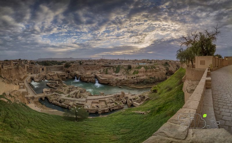 قاب عکس مدرن آبشارهای شوشتر منظره   طبیعت / روستایی اثر علی حنایی