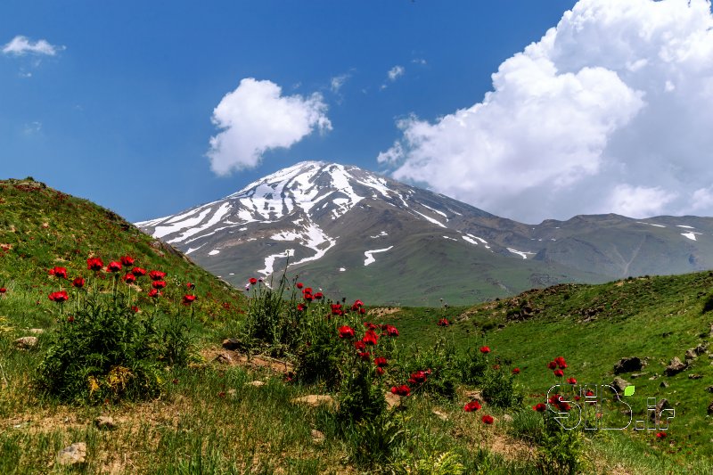 قاب عکس مدرن دماوند منظره   طبیعت / روستایی اثر حسین خادمی