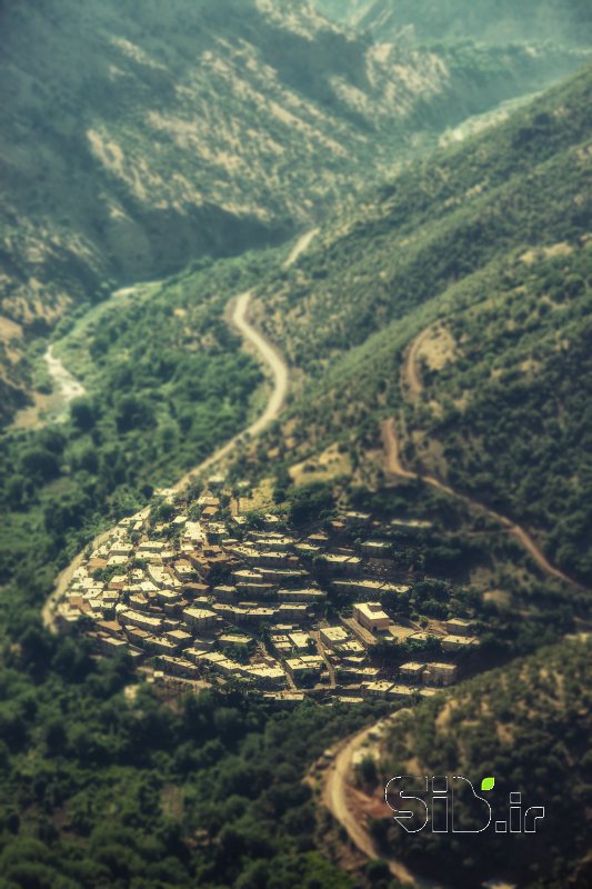 قاب عکس مدرن روستای سلین چشم انداز  شهری اثر عماد نعمت اللهی