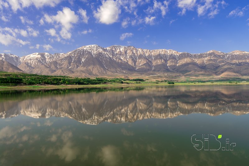 قاب عکس مدرن درياچه چغاخور منظره   طبیعت / روستایی اثر داود ایزدپناه