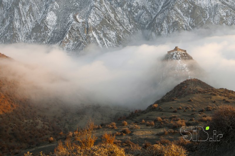 قاب عکس مدرن قلعه کنگلو منظره   طبیعت / روستایی اثر میرصفی اندیکلایی