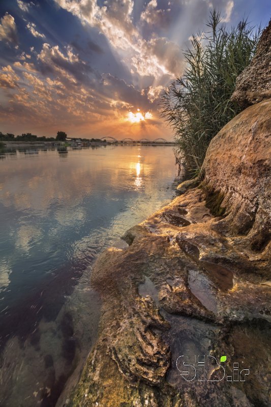 قاب عکس مدرن صخره منظره   طبیعت / روستایی اثر علی حنایی