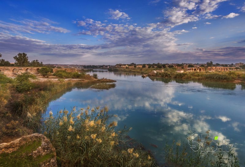 قاب عکس مدرن شطیط منظره   طبیعت / روستایی اثر علی حنایی