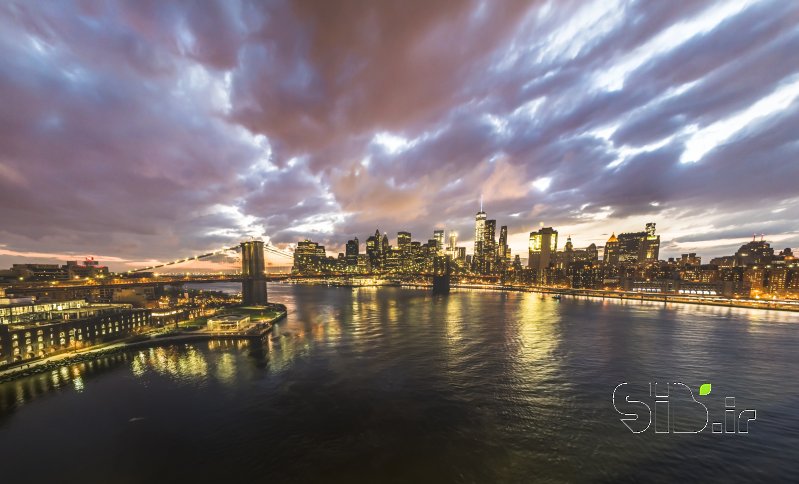 قاب عکس مدرن Brooklyn Bridge II چشم انداز  شهری اثر فرید ثانی