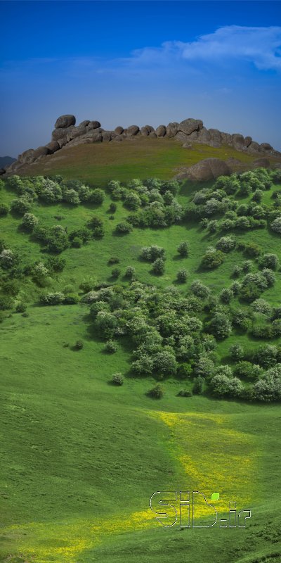 قاب عکس مدرن تا بالای تپه منظره   طبیعت / روستایی اثر محمد رضا معصومی