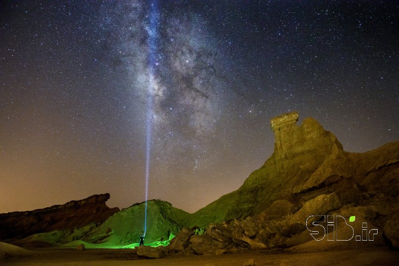 قاب عکس مدرن Milky way منظره   طبیعت / روستایی اثر سعید عرب زاده